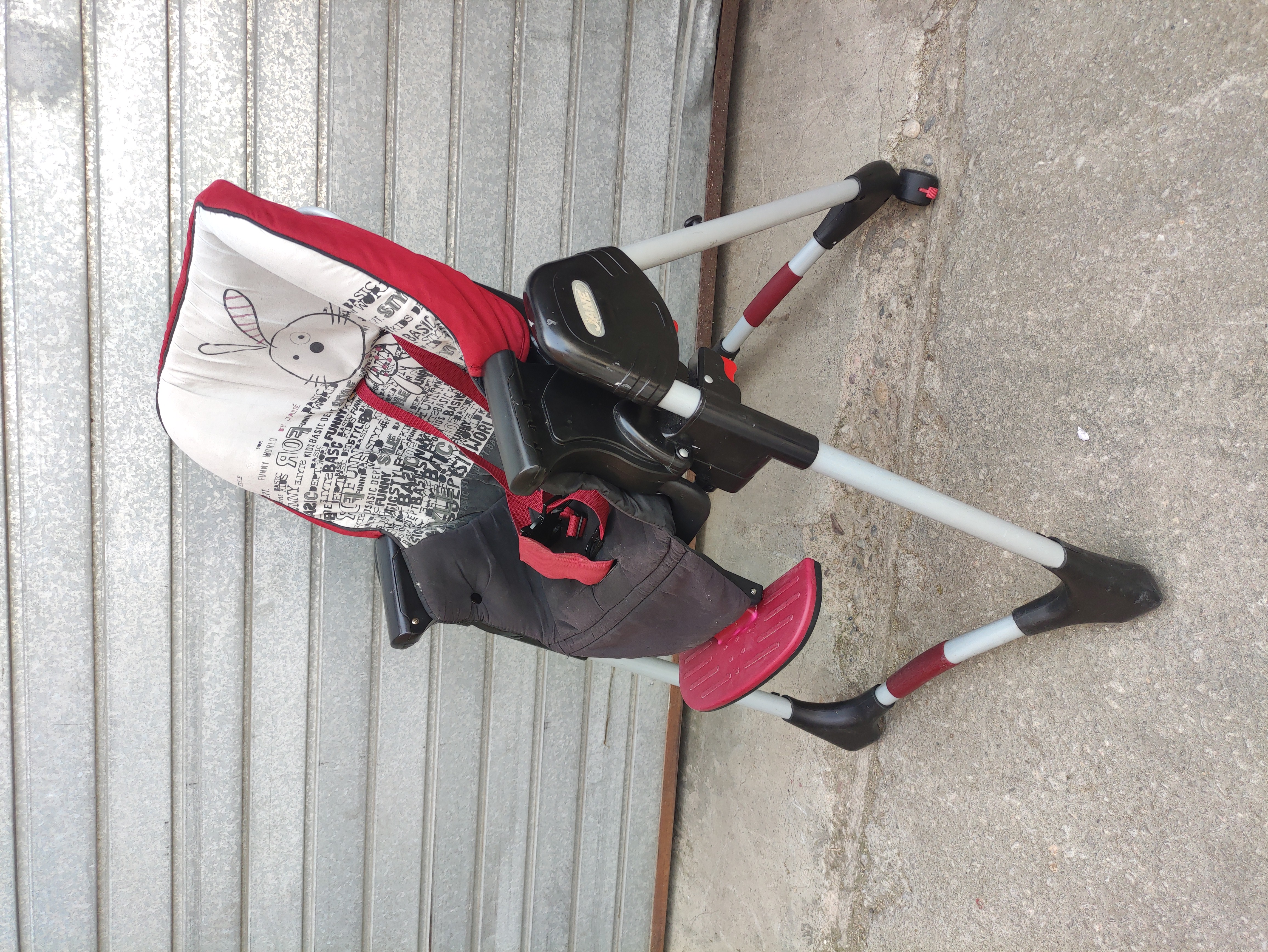 silla trona jane bebe infantil pleg plast 59-100x55x70 1u